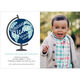 Blue Globe Photo Adoption Announcements Image 4 of 5